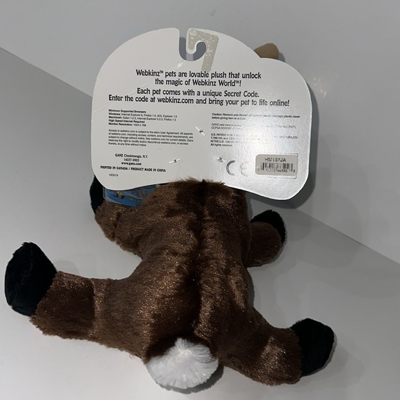 Webkinz Reindeer stuffed animal - Picture 2 of 6